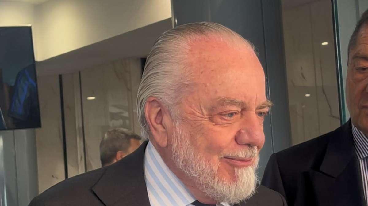 De Laurentiis: "Per un calcio italiano più spettacolare servono nuovi stadi"