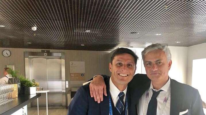 Zanetti incontra Mourinho a Mosca: "Inter feelings al Mondiale"