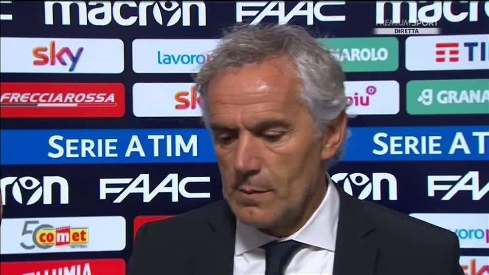 Donadoni: "Noi superiori, ci sentiamo derubati per il risultato. Il rigore? Spero li diano così anche a noi"