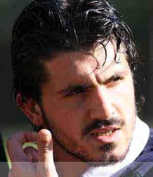 Gattuso e la "gufata" scudetto