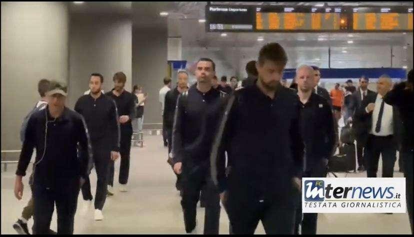 VIDEO - L'Inter parte per Empoli: tanti tifosi a spingere i nerazzurri 