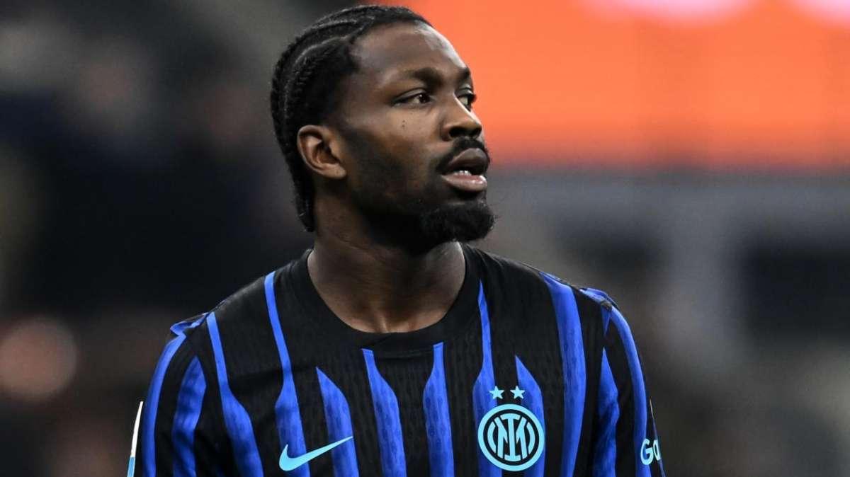 Giudice sportivo: multa di 2mila euro a Thuram per la simulazione in Inter-Lecce