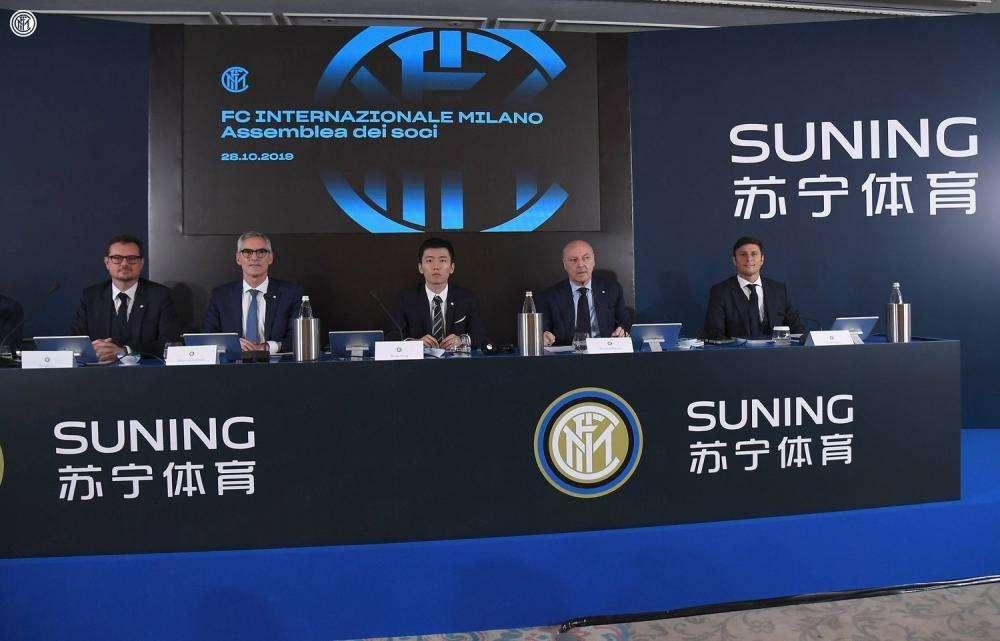 Assemblea Soci, Zhang: "Con pazienza per arrivare ai vertici". Marotta: "Pronti a puntellare la squadra"