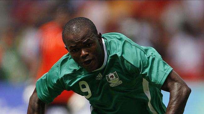 Victor Obinna con la Nazionale nigeriana