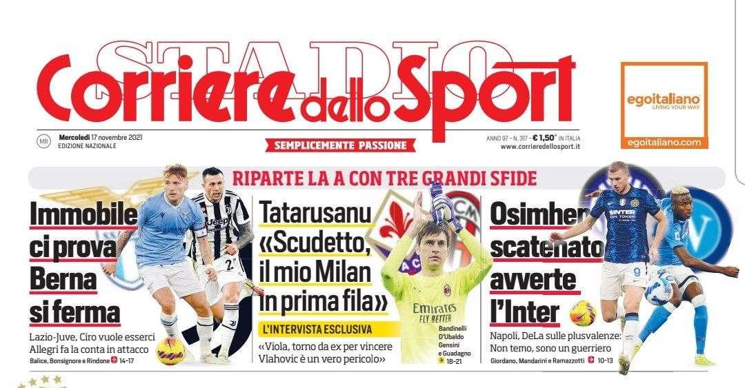 Prima CdS - Osimhen scatenato avverte l'Inter