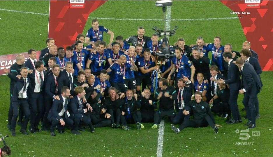 Il cielo è nerazzurro sopra Roma: Inter batte Juventus 4-2, ottava Coppa Italia e secondo titolo per Inzaghi