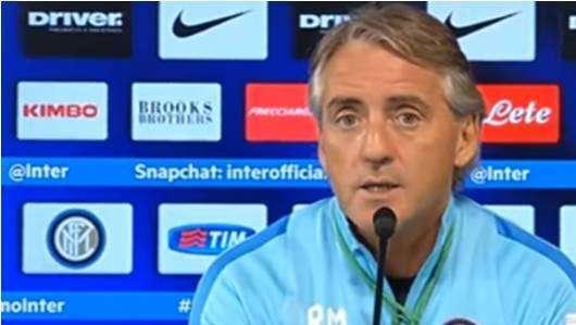 Mancini: "Perisic resta ed Eder sarà decisivo. Icardi migliorerà e Kondogbia..."