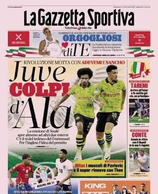 Prima GdS - Taremi arriva all'Inter e fa subito gol: 'Io, un principe'