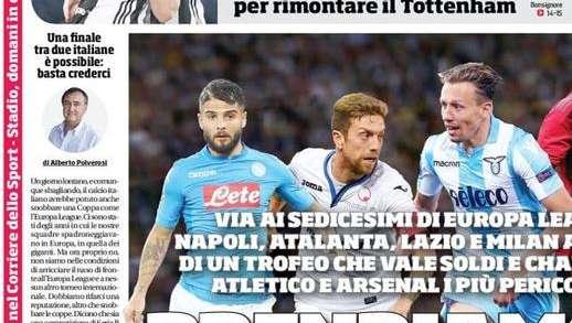 Prima CdS - Il nuovo Eder, certezza Inter. L'assenza di Icardi fa meno male