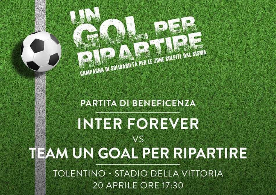 'Un gol per ripartire', Inter Forever inaugura il Centro Sportivo Polifunzionale di Tolentino