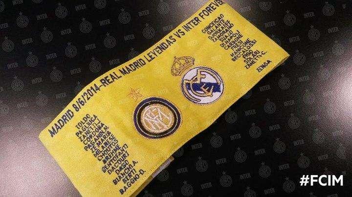 FOTO - Leggende Real Madrid-Inter: la fascia di Toldo