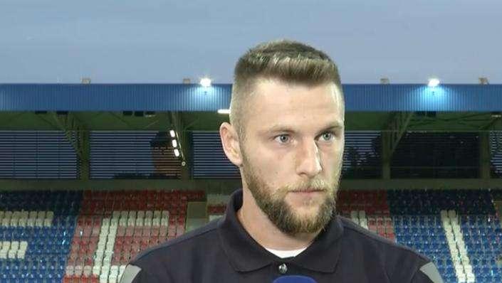Skriniar a Sky: "Voglio tornare al mio livello, cerco sempre di dare il massimo. Rinnovo? Non parlo del mio futuro"