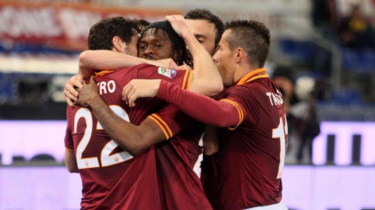 La Roma fa un piacere all'Inter: è 4-2 al Parma