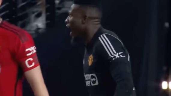 Onana: "Per me è un grande onore essere al Manchester United". Poi spiega la dura strigliata a Maguire
