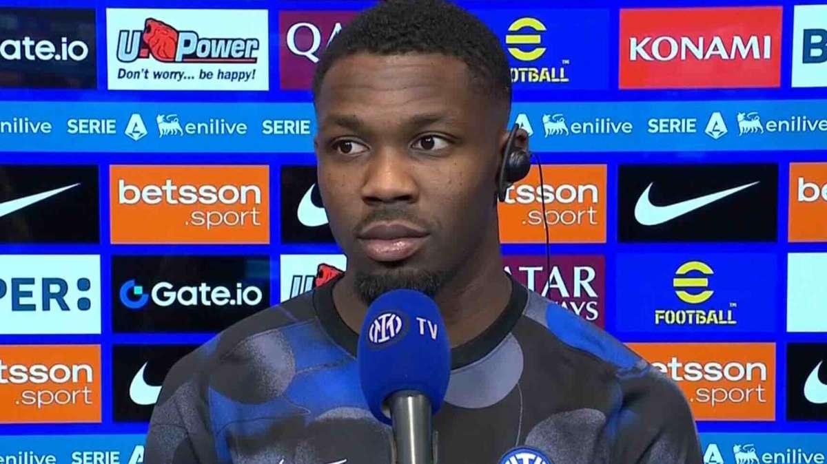 Thuram a ITV: "Il gol? Ci avevamo lavorato in settimana, siamo felici per il risultato"