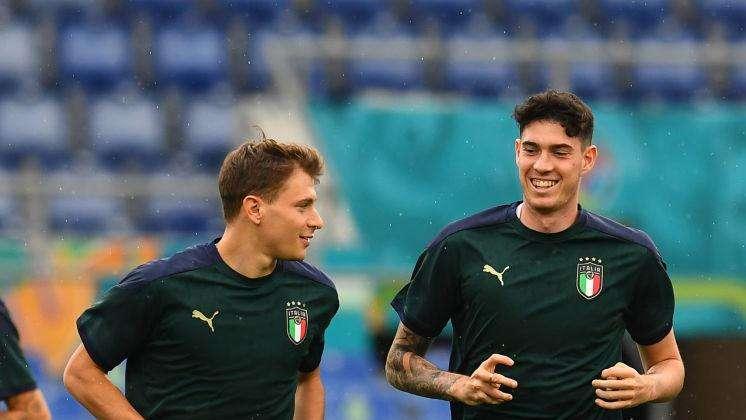 GdS - Il lavoro di Mancini e gli spunti dal campionato: i casi di Bastoni e Barella