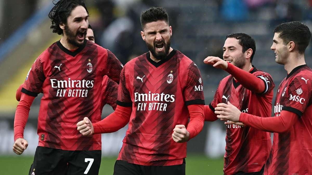 Il Milan passa senza problemi al Castellani: comodo 3-0, l'Empoli va ko 