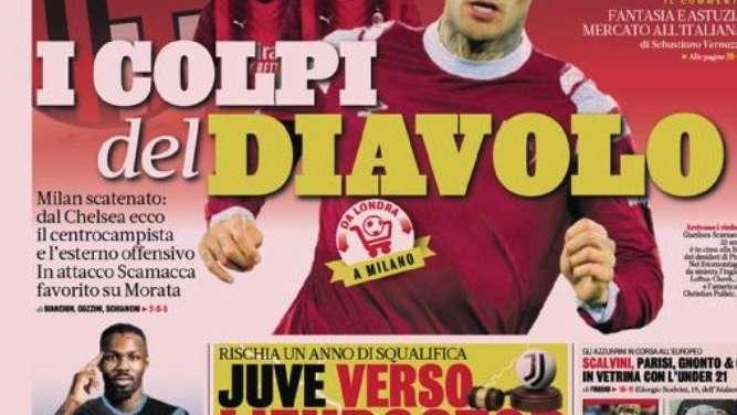 Prima GdS - Thuram già in area: all'Inter sbarca il nuovo centravanti (che aspetta Lukaku)