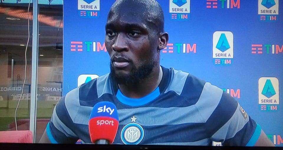 Lukaku al 90': "Bello essere primi, non molliamo. Io capocannoniere? Conta che l'Inter vinca"