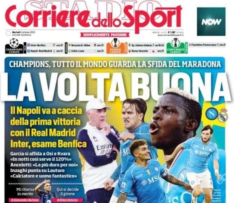 Prima CdS - Inter, esame Benfica: Inzaghi punta su Lautaro