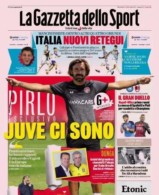 Prima GdS - L'analisi di Sacchi: "Chi prenderà Conte lotterà ancora per lo scudetto"