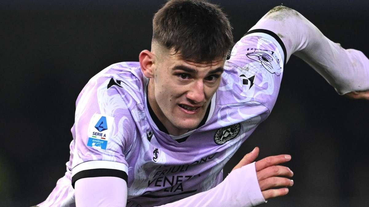 Udinese, Lucca: "L'Inter è la più forte, ma noi siamo un gruppo con gente di personalità. Futuro? Non fa differenza tra Italia ed estero"