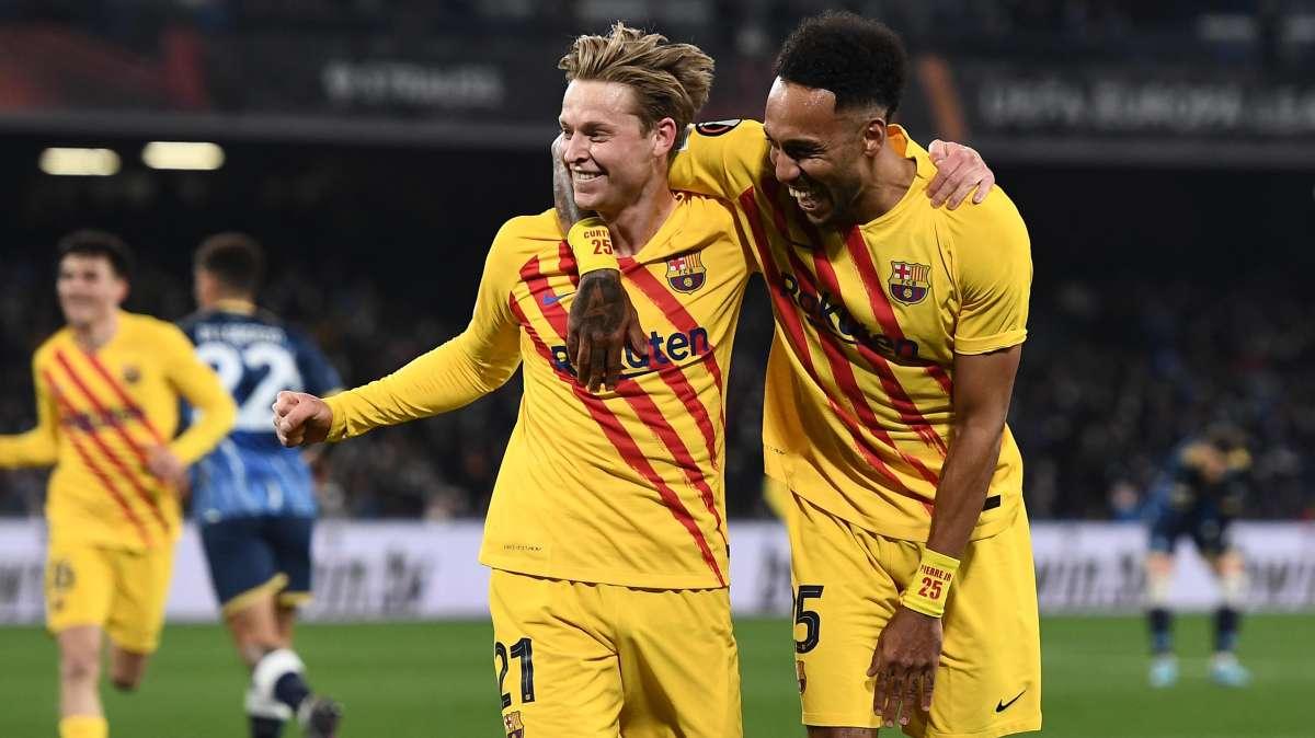 Poker Barcellona: Napoli fuori dall'Europa League. Rangers e Betis eliminano Borussia Dortmund e Zenit