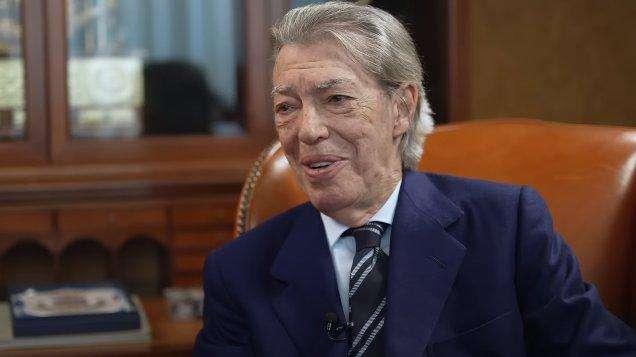 Moratti: "Inzaghi ottimo allenatore, è fantastico come tiene il gruppo. Mi sarebbe piaciuto lavorare con Marotta"