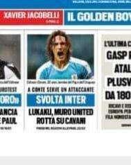 Prima TS - Lukaku, muro United: rotta su Cavani