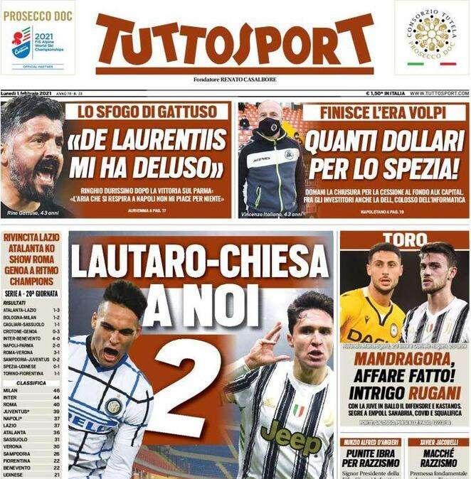 Prima TS - Lautaro-Chiesa, a noi due