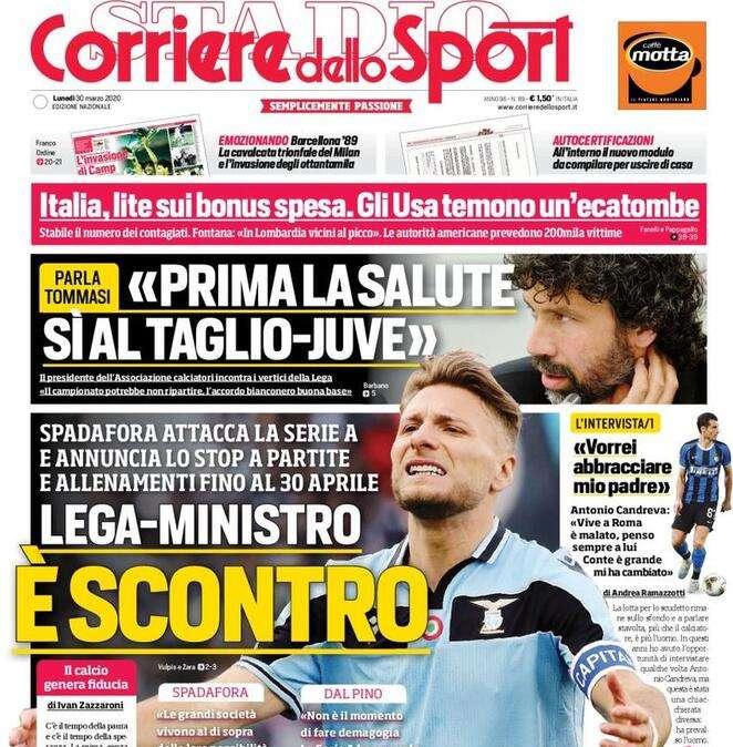 Prima CdS - Candreva: "Vorrei abbracciare mio padre"