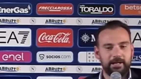 Manna, ds Napoli: "Le parole di Conte? Nemmeno noi siamo contenti della situazione"
