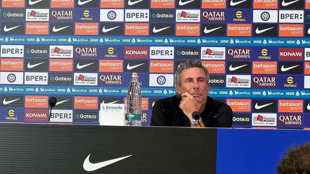 Lecce, Gotti in conferenza: "Con l'Inter passo avanti. Sull'1-0 potevamo gestire meglio il cross"