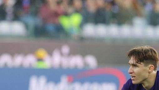 Mancini su Chiesa: "Andare via dalla Fiorentina? Magari la squadra crescerà"
