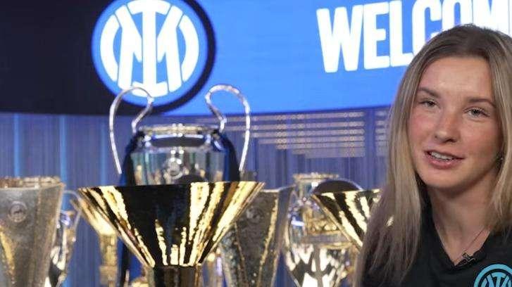 Vilhjálmsdóttir: "Voglio portare l'Inter ancora più in alto. La Serie A torneo sempre più prestigioso"