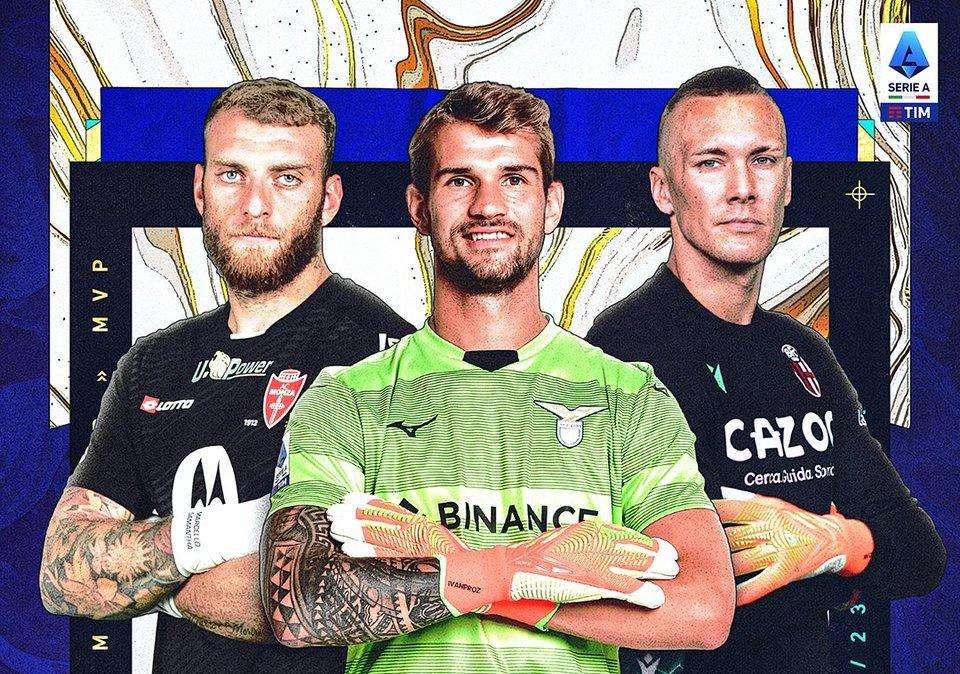 Premio 'best goalkeeper' Serie A 2022-23: Di Gregorio, Provedel e Skorupski i tre candidati 