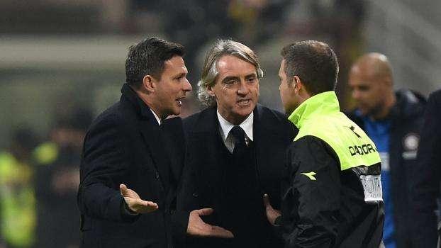 Mancini squalificato per un turno: ingiurie e gestaccio