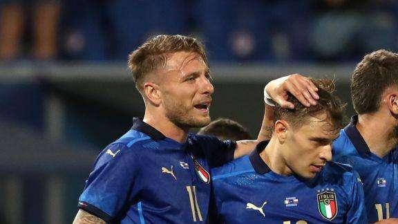 Italia in grande spolvero, poker alla Repubblica Ceca. Trova la via del gol anche Nicolò Barella