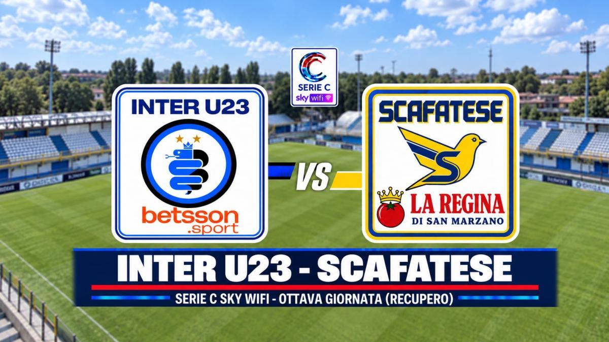 LIVE SERIE C - Inter U23-Scafatese 0-0: fischio d'inizio al Breda