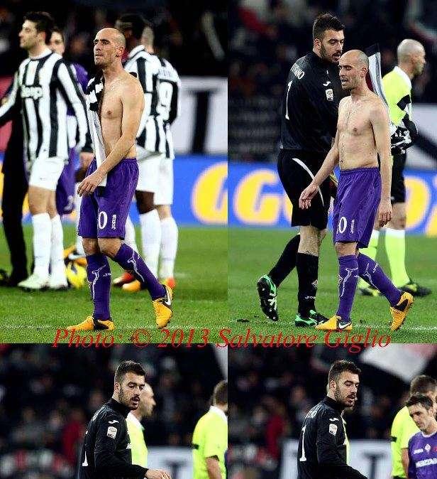 FOTO - Viviano toglie a B. Valero la maglia della Juve!