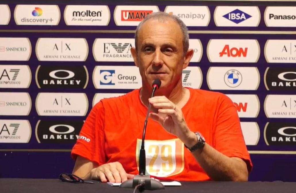 "Melli è stato fantastico". Il milanista Messina dribbla la domanda sul derby dello Scudetto