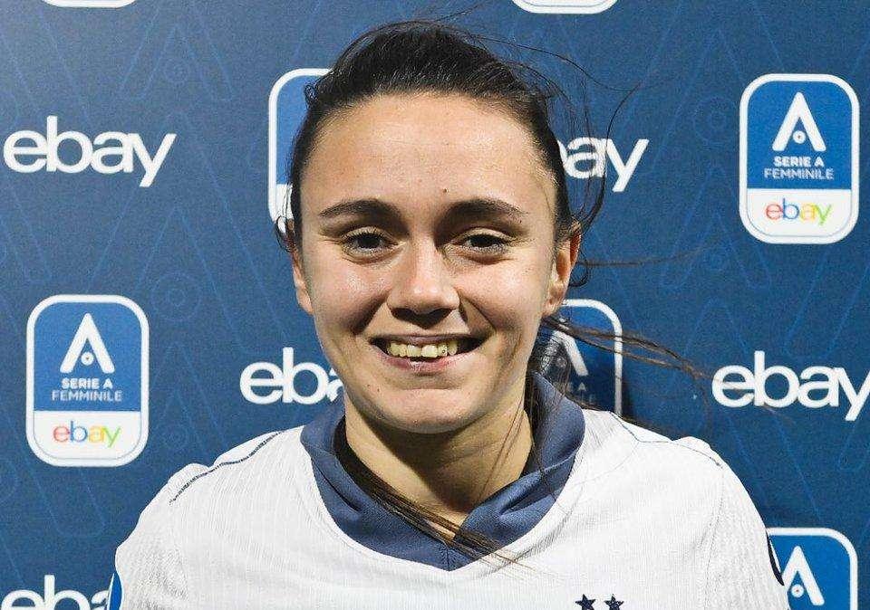 Assist e gol, Serturini mattatrice di Roma-Inter: è lei la miglior giocatrice della gara