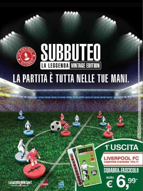 La leggenda dell'Inter rivive nel nuovo Subbuteo