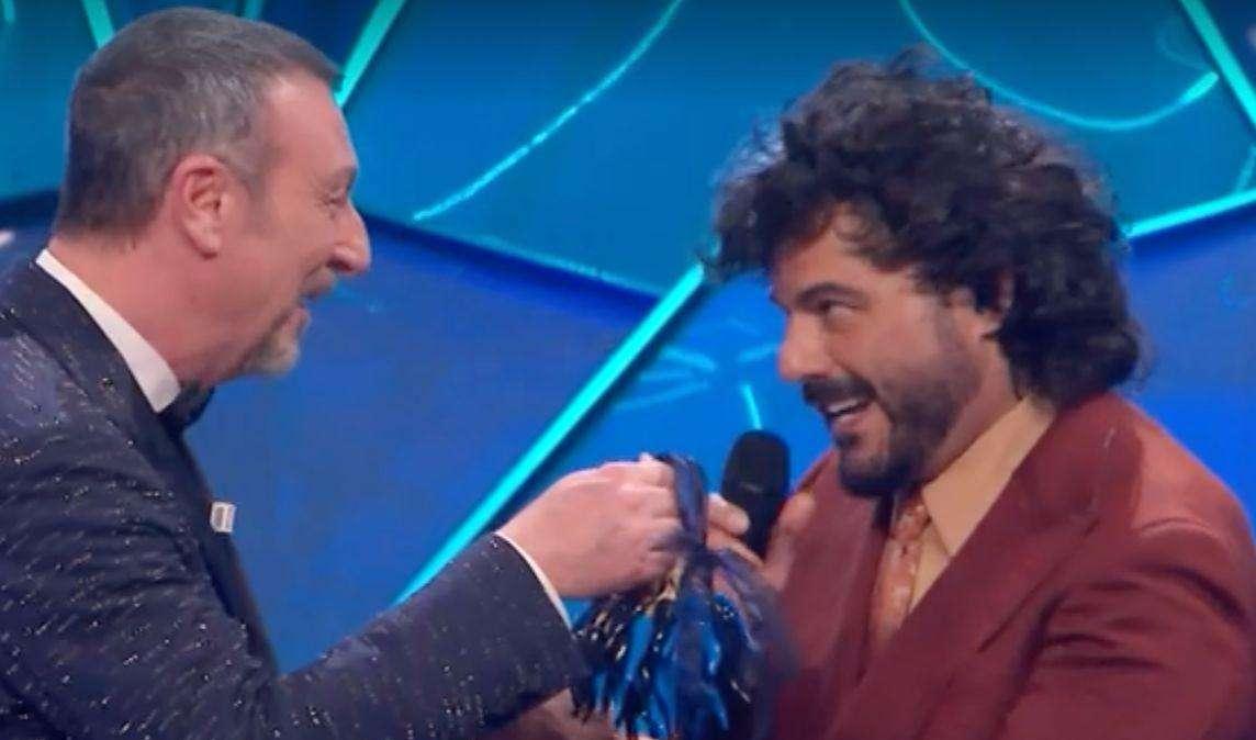 Ibrahimovic ospite d'onore a Sanremo, ma Renga regala l'antidoto ad Amadeus: portafortuna per la sua Inter 