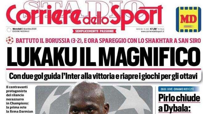 Prima CdS - Lukaku il magnifico: con due gol riapre i giochi per gli ottavi
