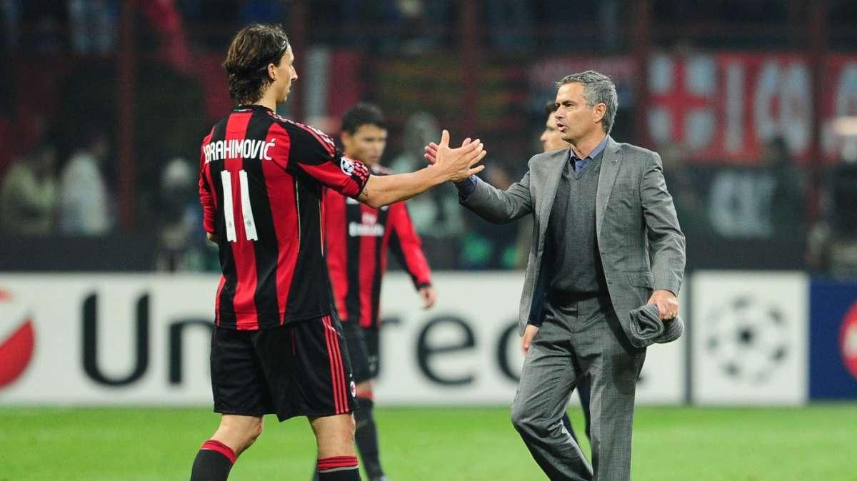 Mou elogia Ibra: "Uno dei migliori che abbia allenato"