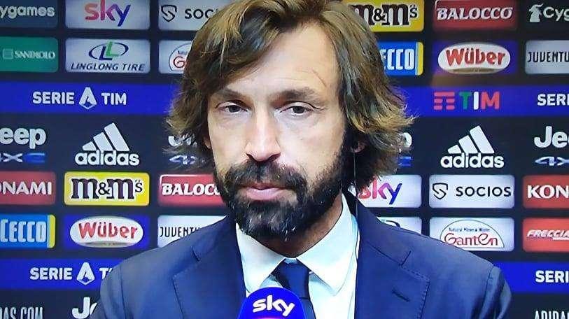 Juve, Pirlo a Sky: "Pasillo d'onore all'Inter? Basta quello della Samp, alla Juve non è mai stato fatto"