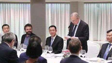 Anche Zhang Jindong nella delegazione cinese ospite di Florentino Perez