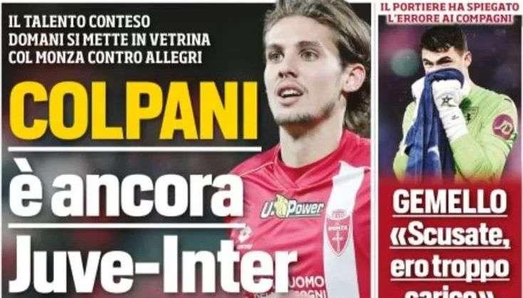 Prima TS - Riecco la Pazza Inter. Colpani, è ancora Juve-Inter