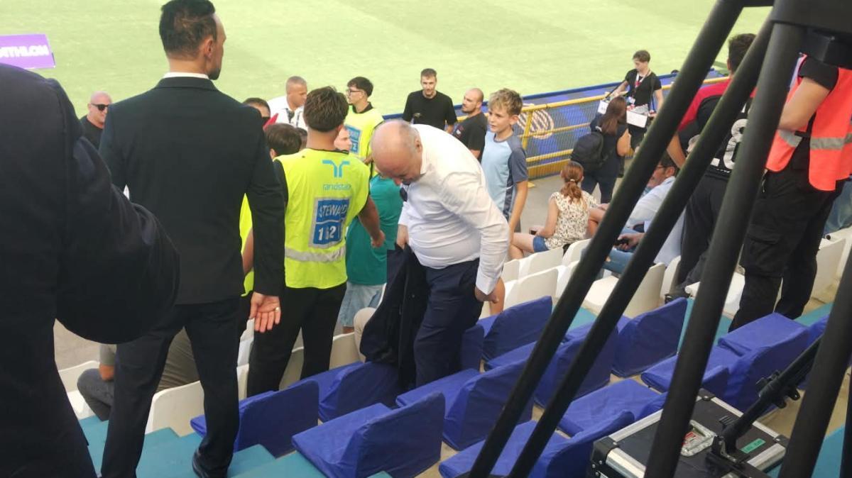 Ospite di lusso al Breda: il presidente Marotta assiste a Inter U23-Foggia